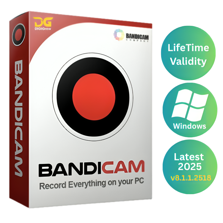 Bandicam - 2025: v8.1.1.2518 High-Quality Screen Recording Software