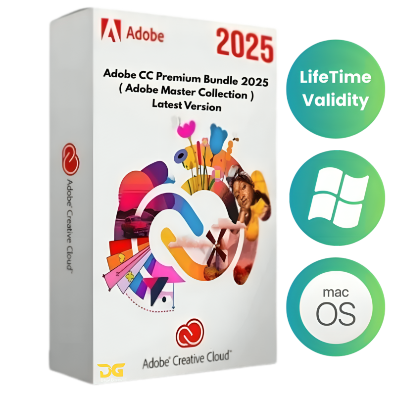 Adobe CC Premium Bundle 2025 (Adobe Master Collection - Latest Version)