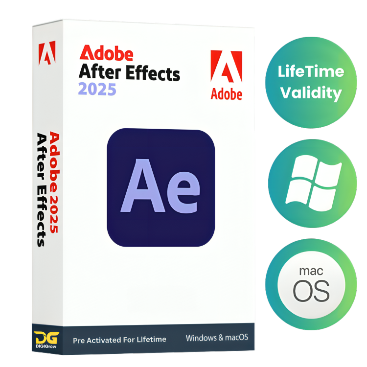 Adobe After Effects 2025 (Windows + Mac)