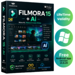FILMORA-15 + Ai Features (Latest-2026-version)