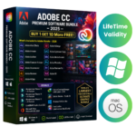 ADOBE CC PREMIUM SOFTWARE BUNDLE - 2025 (BUY 1 GET 10 More FREE!)