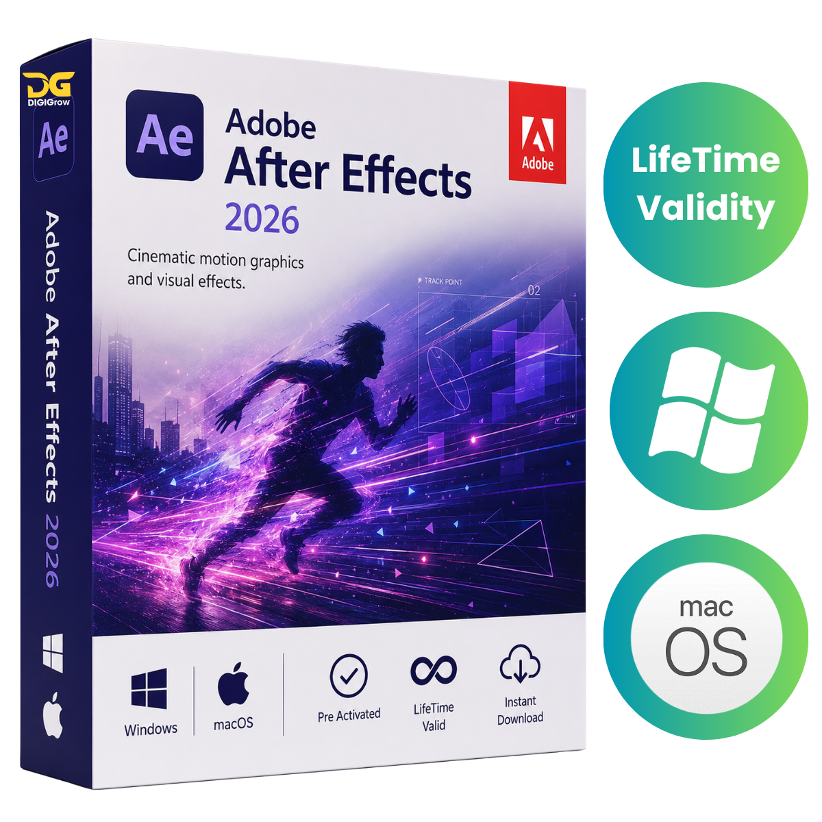 Adobe After Effects 2026 (Windows + MacOS)